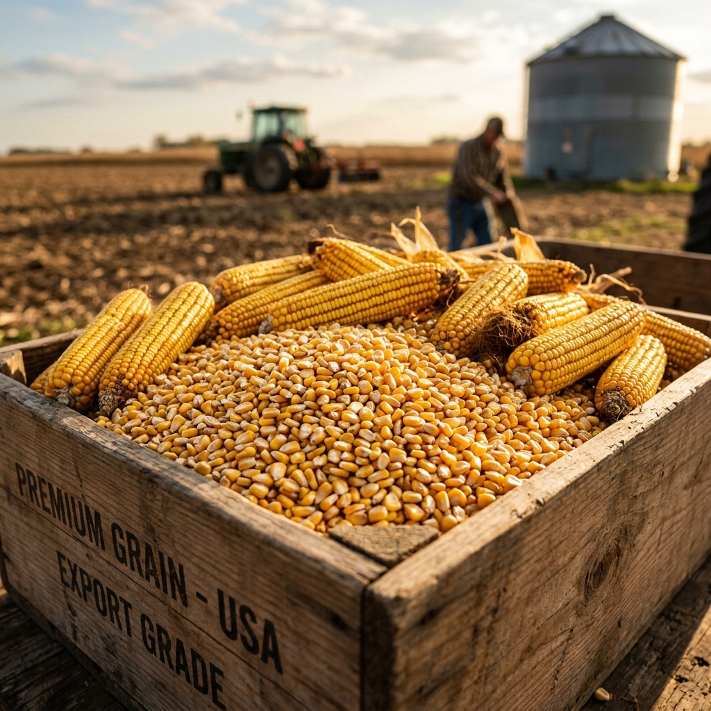 Harvested Maize